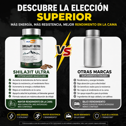 Fly New Shilajit Ultra +™| Potenciador Natural
